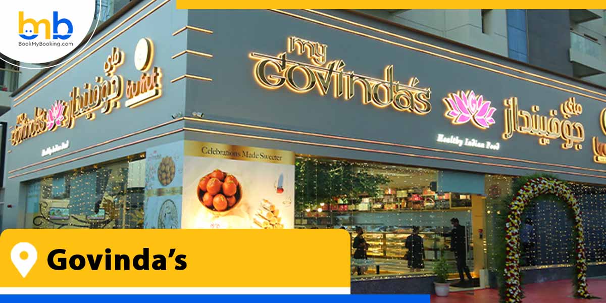 govindas from bookmybooking