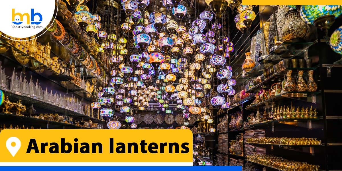arabian lanterns from bookmybooking