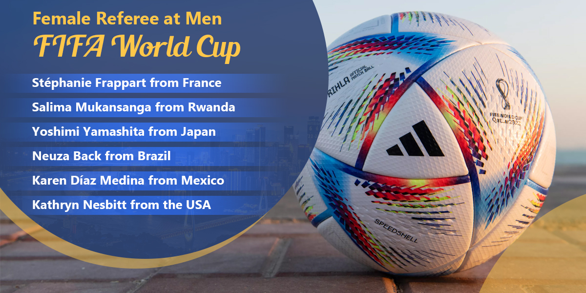 female referee at men fifa world cup