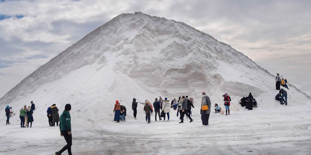 salt mountains in egypt from instaglobalvisa