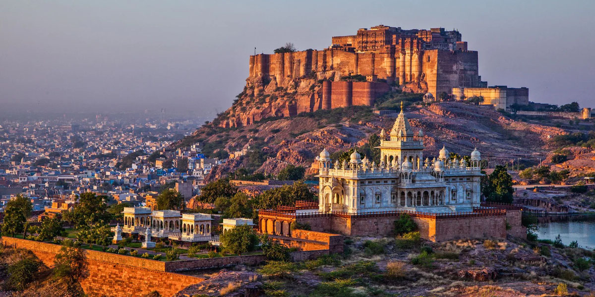 mehrangarh fort in jodhpur india