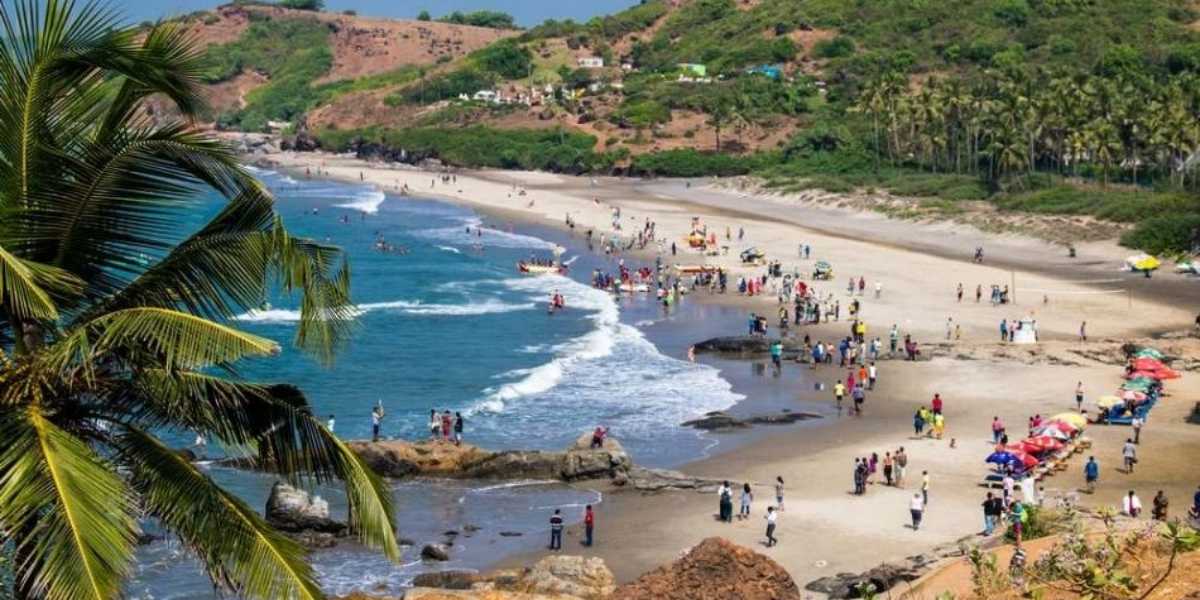 vagator beach goa beaches in india from instaglobalvisa